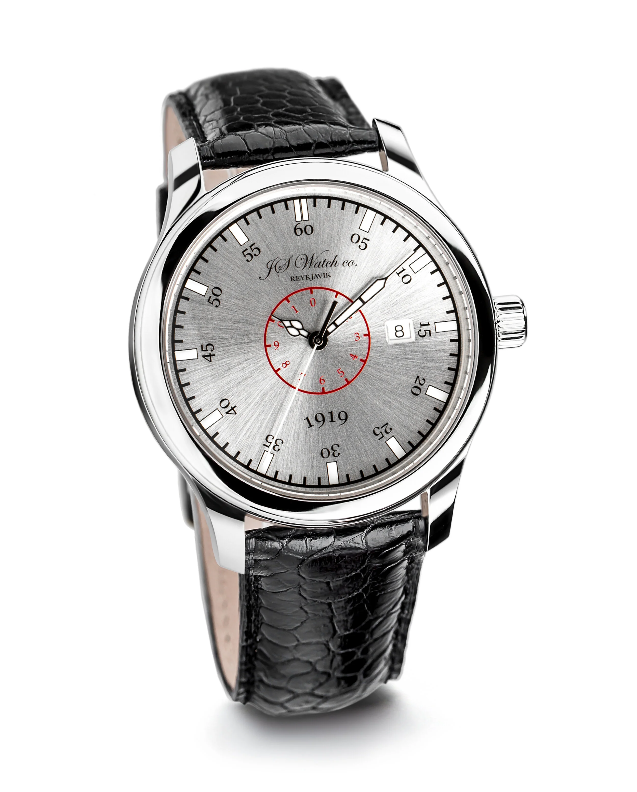 JS Watch Company Reykjavik — Islandus 1919 SIlver